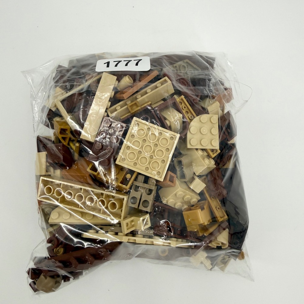 Lego Bulk Lot Color‎ Sorted Brown Tan Mix 1 Pound Pieces Parts Bricks